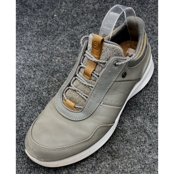 FootJoy FJ Stratos 50042 • Men’s Golf Shoes • Gray Leather • Size 10.5 M - Picture 2 of 13